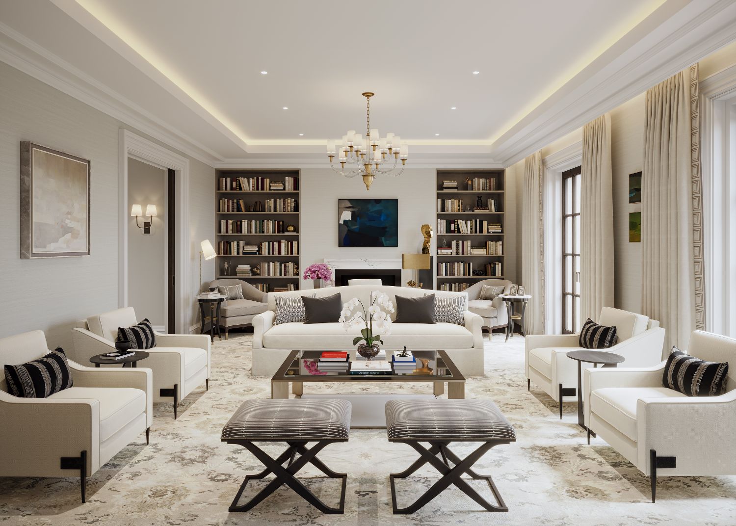The OWO living room image credit Grain London