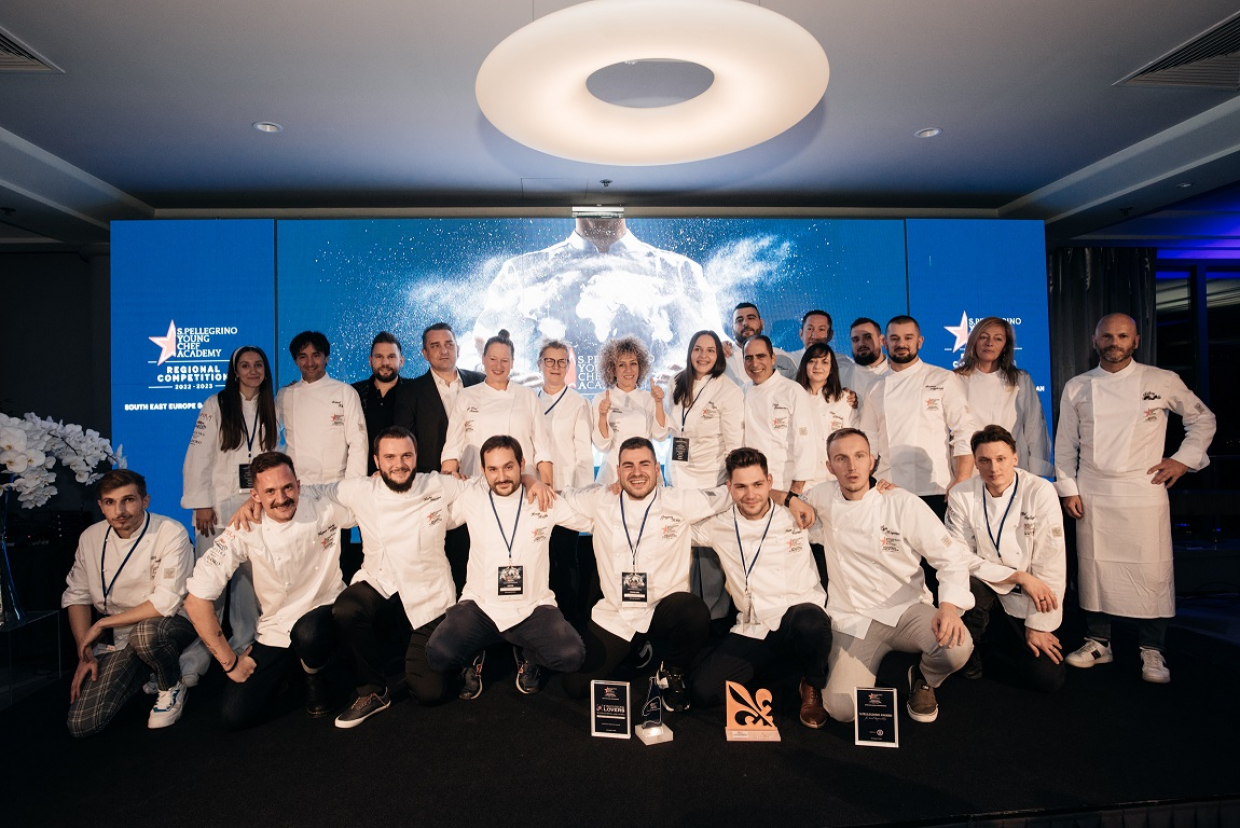 Ο chef Γ. Κίκης νικητής του διαγωνισμού  S.Pellegrino Young Chef Academy