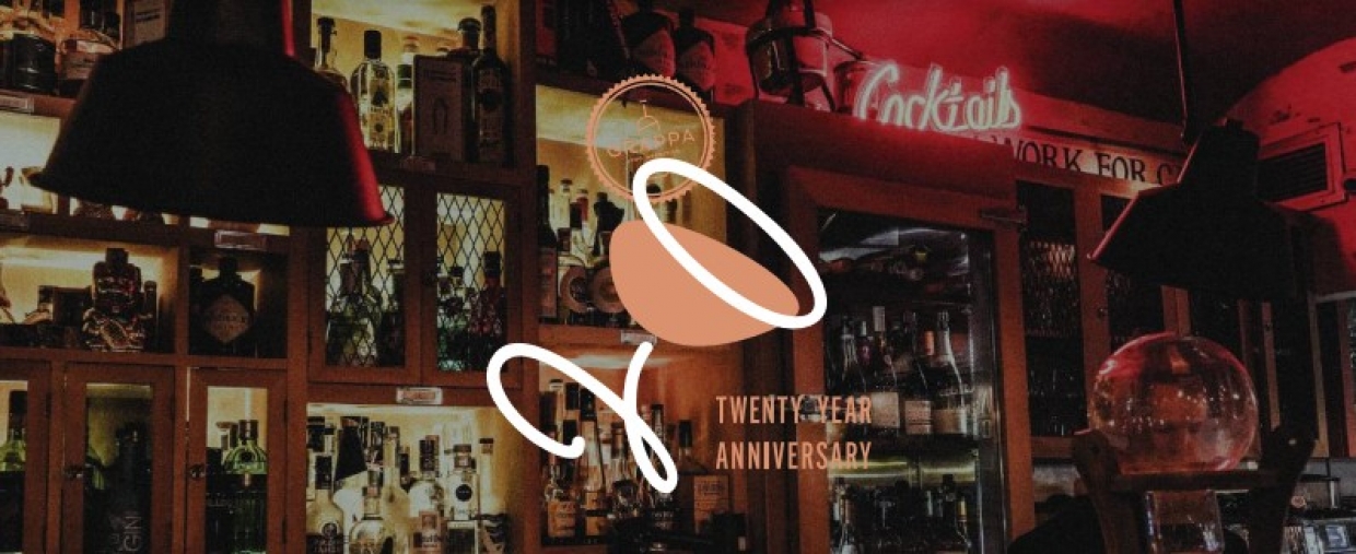 To Grappa Vino &amp; Aperitivo γιόρτασε τα 20 του χρόνια