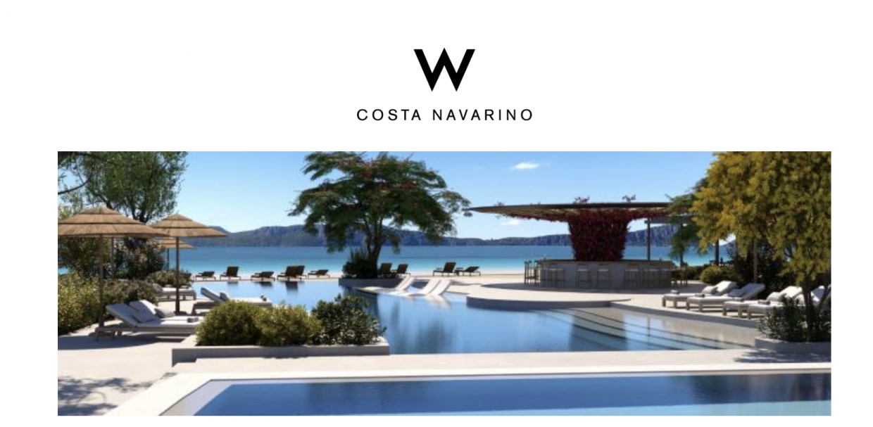 Costa Navarino: Οι 5 χώροι για φαγητό και διασκέδαση του πρώτου W στην Ελλάδα