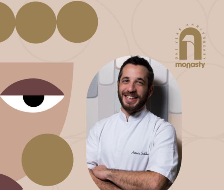 Το  ΜonAsty παρουσιάζει τον Pastry Chef Αντώνη Σελέκο