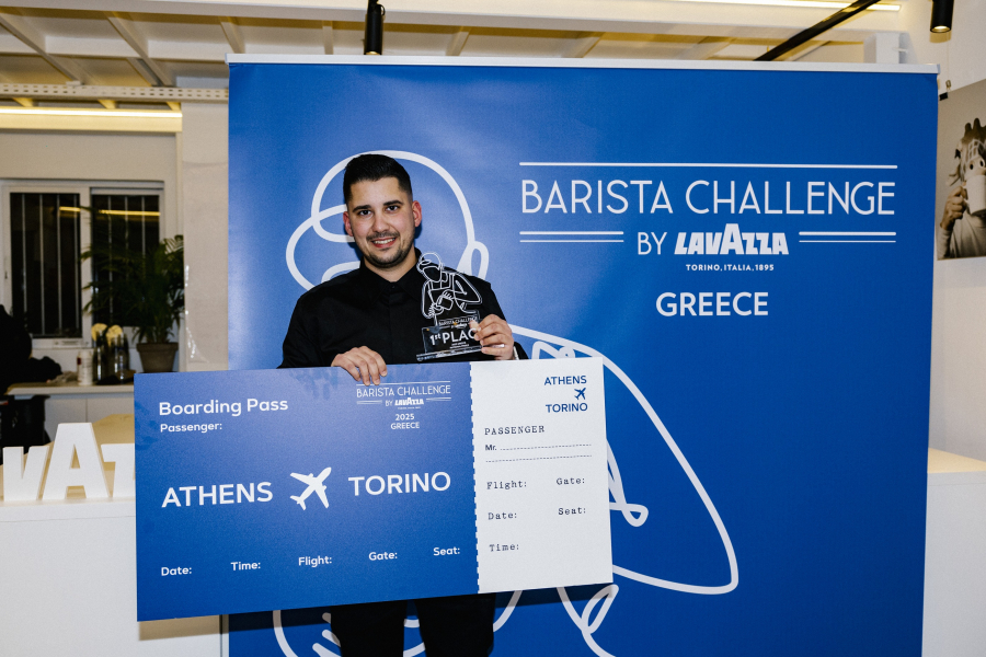 Lavazza Barista Cahallenge: Ο Γιώργος Νικολόπουλος αναδείχθηκε Κορυφαίος Barista της Ελλάδας
