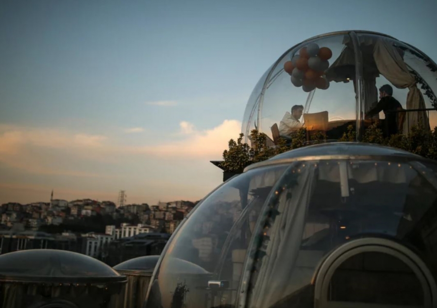 Turkce Meze: Φούσκες με θέα τον...Βόσπορο - Τα σχέδια των Τούρκων εστιατόρων