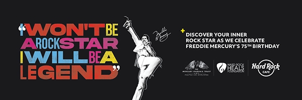 Η Hard Rock τιμά τον Freddie Mercury με τον εορτασμό του “Freddie for a week”