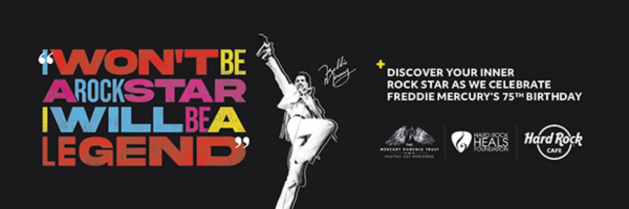Η Hard Rock τιμά τον Freddie Mercury με τον εορτασμό του “Freddie for a week”