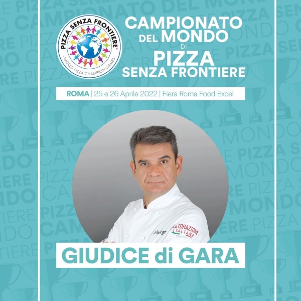 l’artigiano: Κριτής στο Campionato del mondo di pizza ο Χρήστος Βιτσικάνος